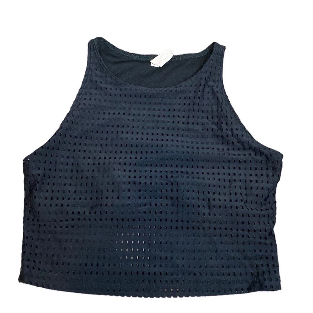 Free People x onzie mesh crop top